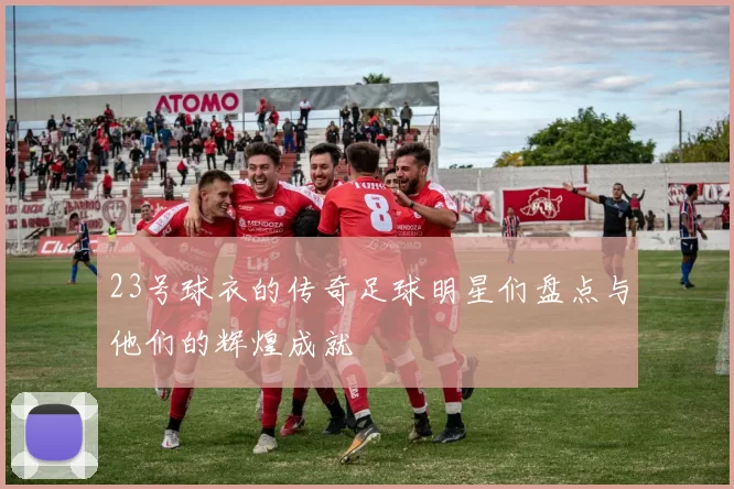 23号球衣的传奇足球明星们盘点与他们的辉煌成就