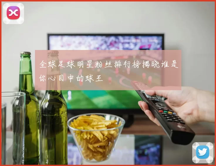 全球足球明星粉丝排行榜揭晓谁是你心目中的球王